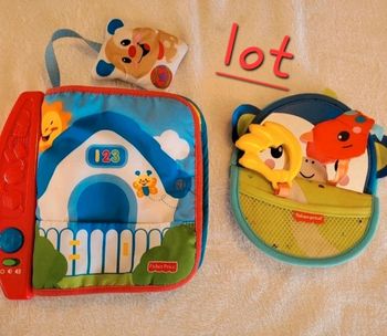 Lot jouets bébé