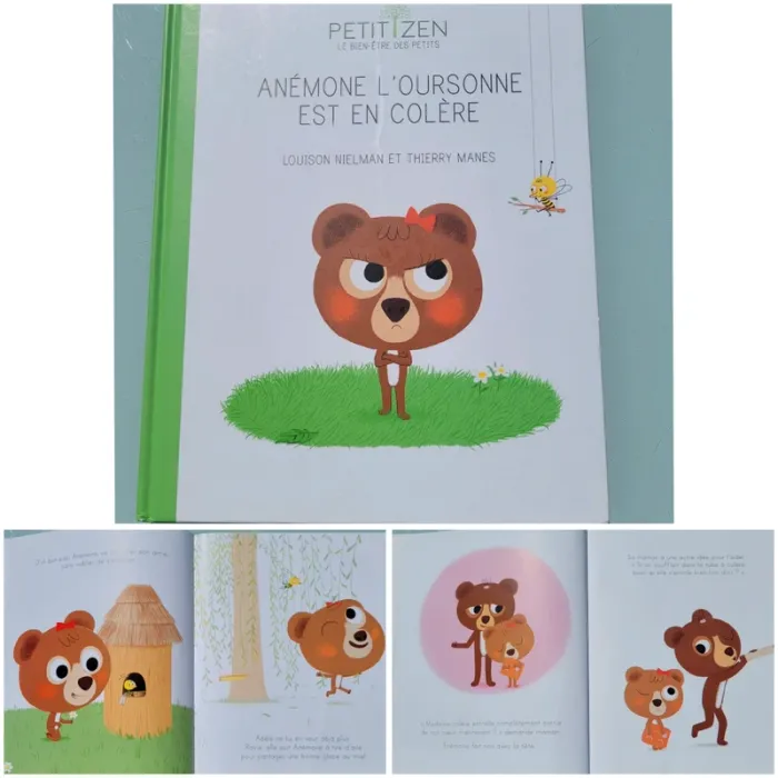 🐻 Anémone l'oursonne est en colère 😠 Petit Zen