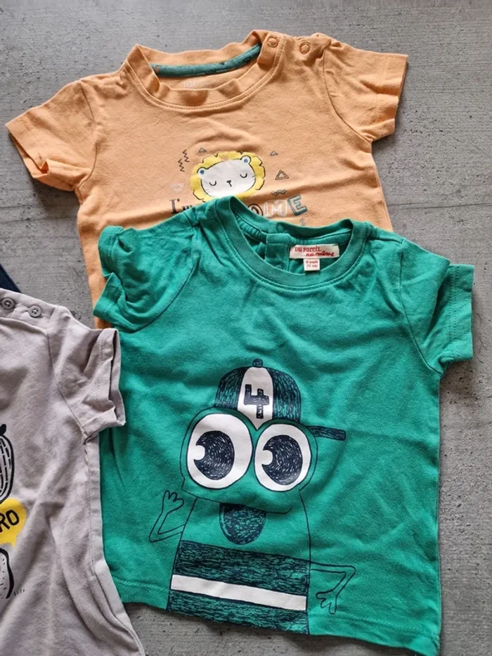 Maillots manches courtes | 9 mois - photo numéro 3