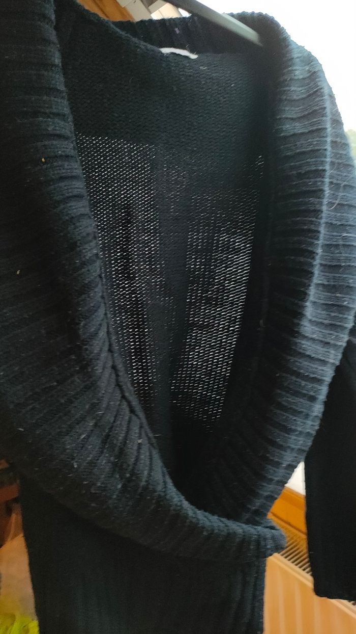 Gilet cache coeur bleu Marine - photo numéro 7