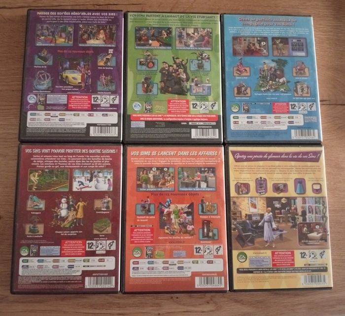Lot jeux Les Sims 2 - photo numéro 2