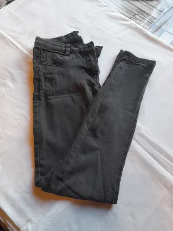 Jean noir slim stretch 12 ans