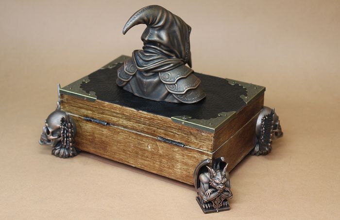 Boite Coffret à bijoux Le Gardien de la Peste –Style Gothique & Steampunk - photo numéro 6