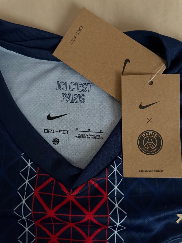 Maillot PSG 2025/2026 João Neves Badge UEFA Taille M - photo numéro 10