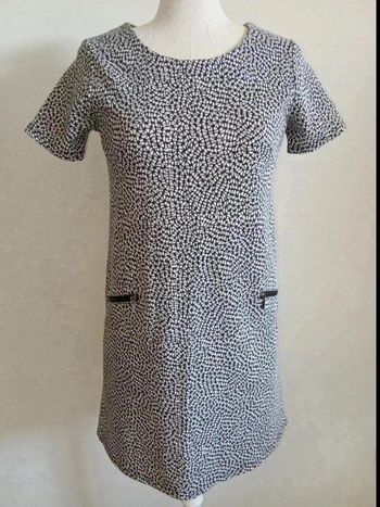 Robe casual à petits motifs
