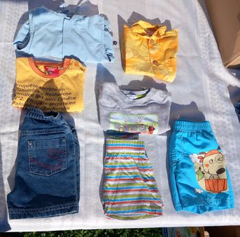 Lot été garçon 12 mois