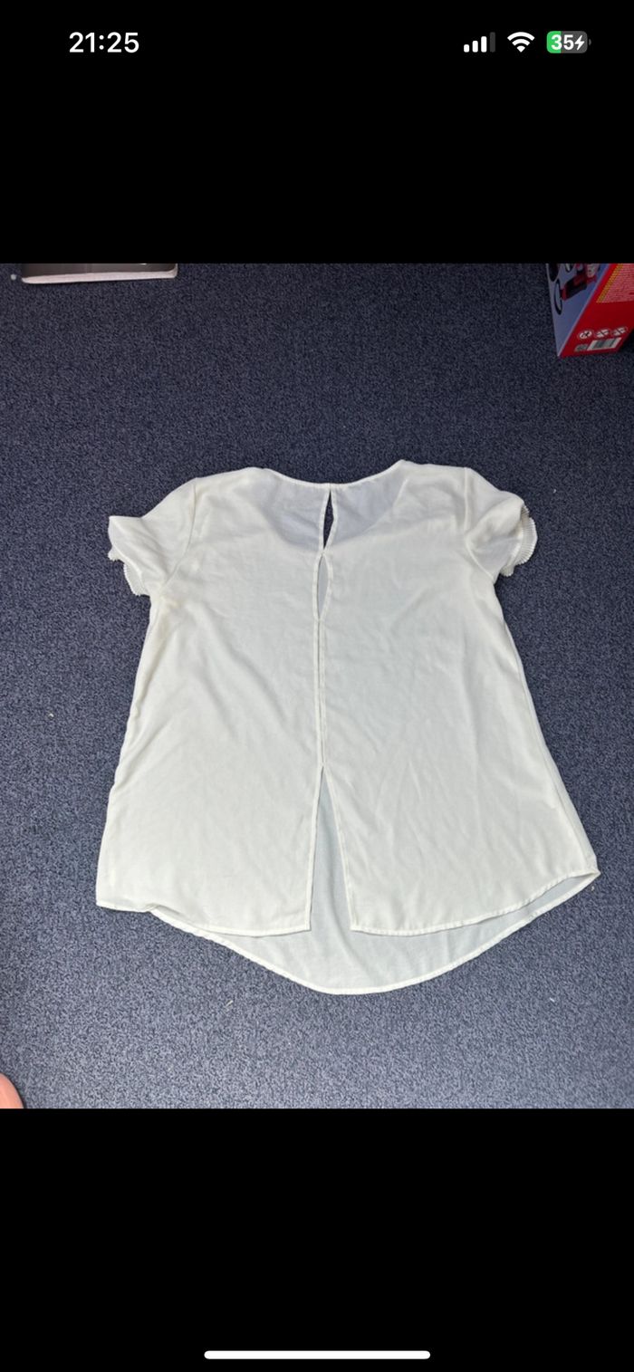 Haut blanc promod - photo numéro 2