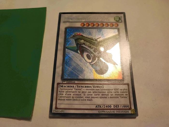 Carte Yu-Gi-Oh! Vindikite genex-r 1 ère édition ha03-fr059 - photo numéro 2