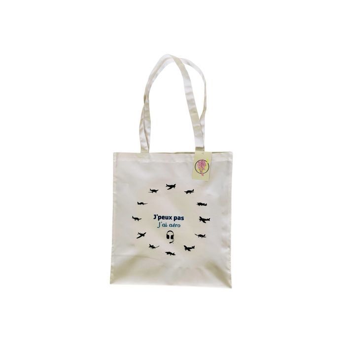 Sac personnalisable « j’peux pas j’ai aéro » - photo numéro 2