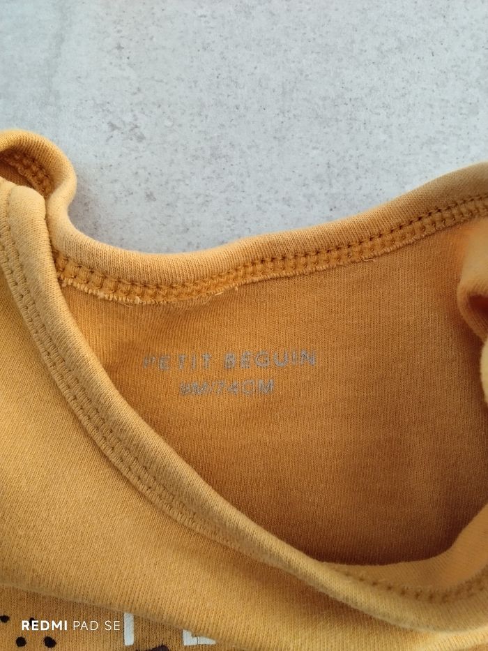 Body Petit Beguin 9 mois - photo numéro 4