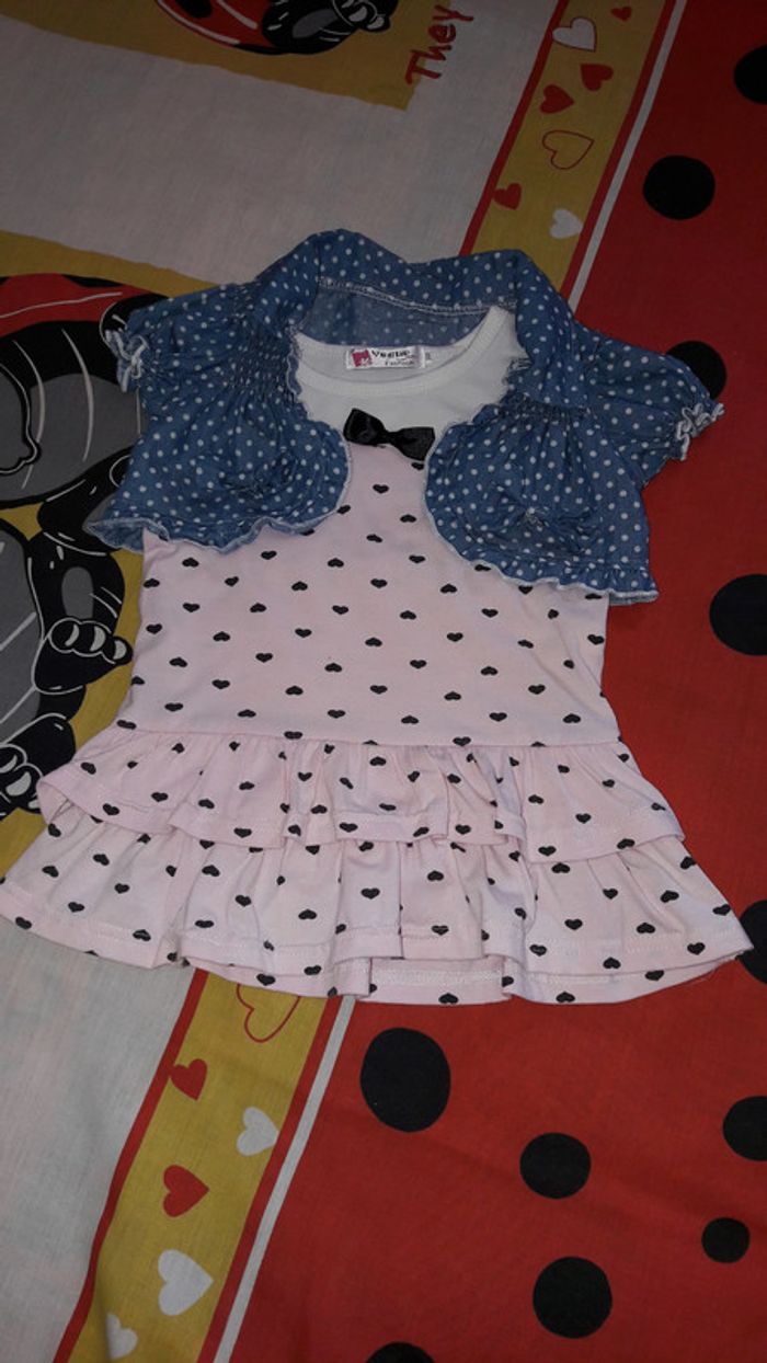 Ensemble petite robe + bolero