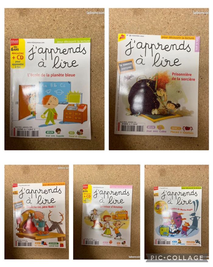 5 livres j’apprends à lire