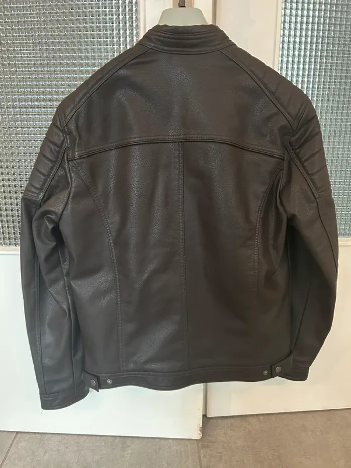 Veste biker Jack & Jones - photo numéro 6