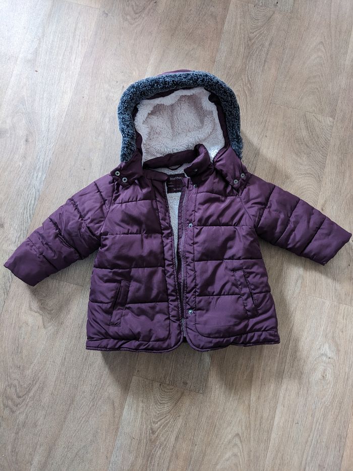 Manteau chaud fille 36 mois bout chou monoprix