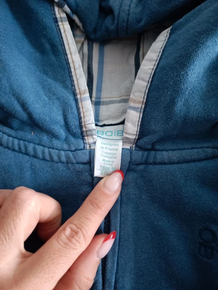 Lot de 2 gilets 18 mois Boutchou et Obaibi - photo numéro 2