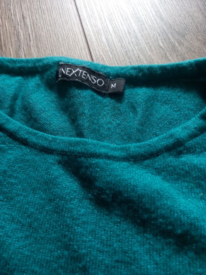 Pull bleu canard - photo numéro 2