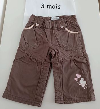 Pantalon souris 3 mois