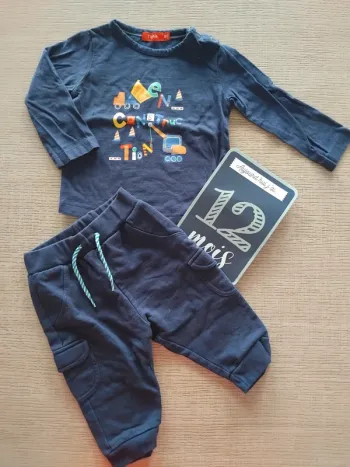 Ensemble 12 mois / 80 cm