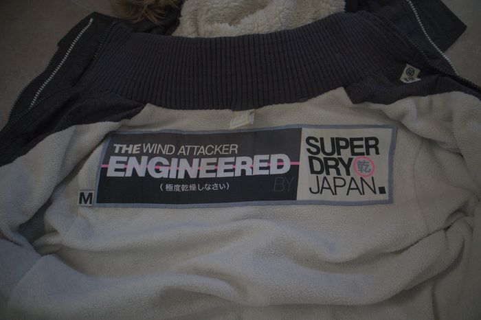 Manteau gris foncé Superdry - photo numéro 11