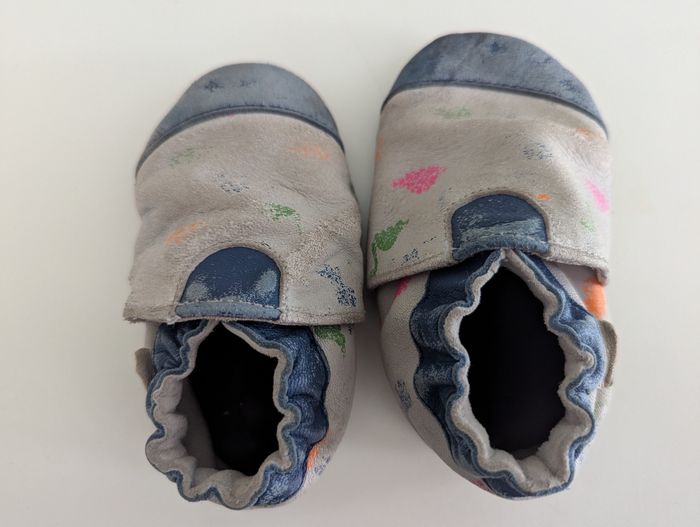 Chausson en cuir Bludino