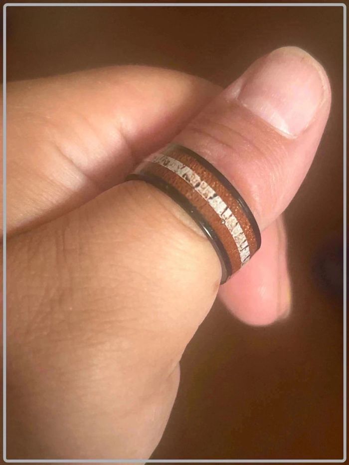 Bague homme taille 63