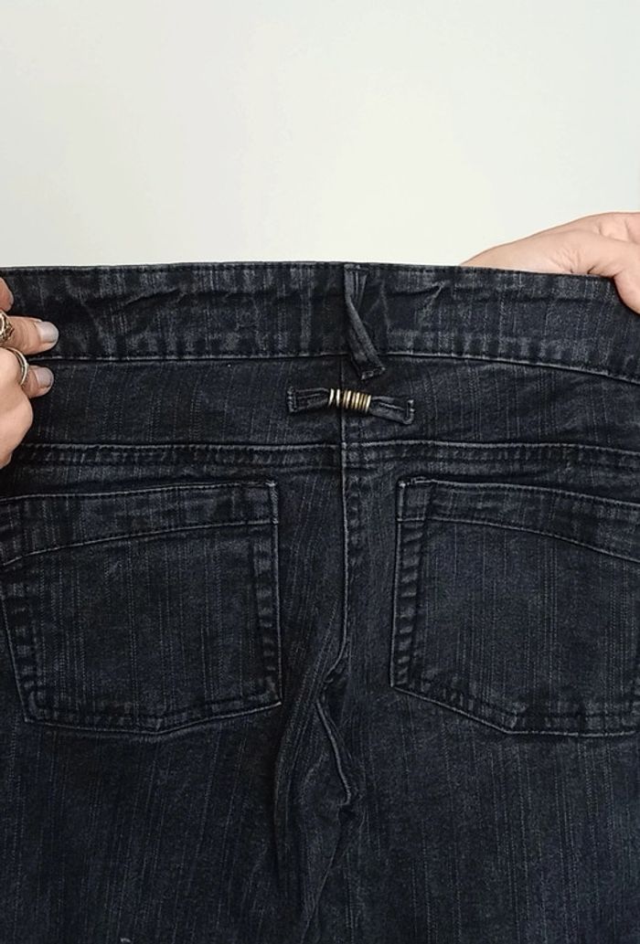 Pantacourt jeans noir 16 ans - photo numéro 4