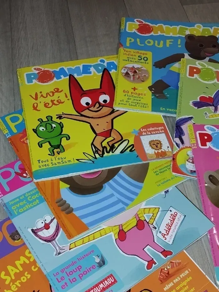 Lot de 7 magazines Pomme d’Api année 2016 L013 - photo numéro 7