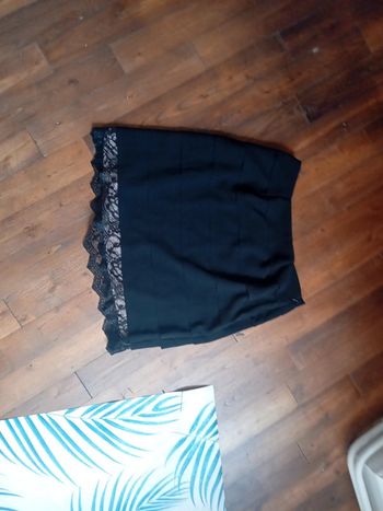 Jupe noirs à dentelle femme