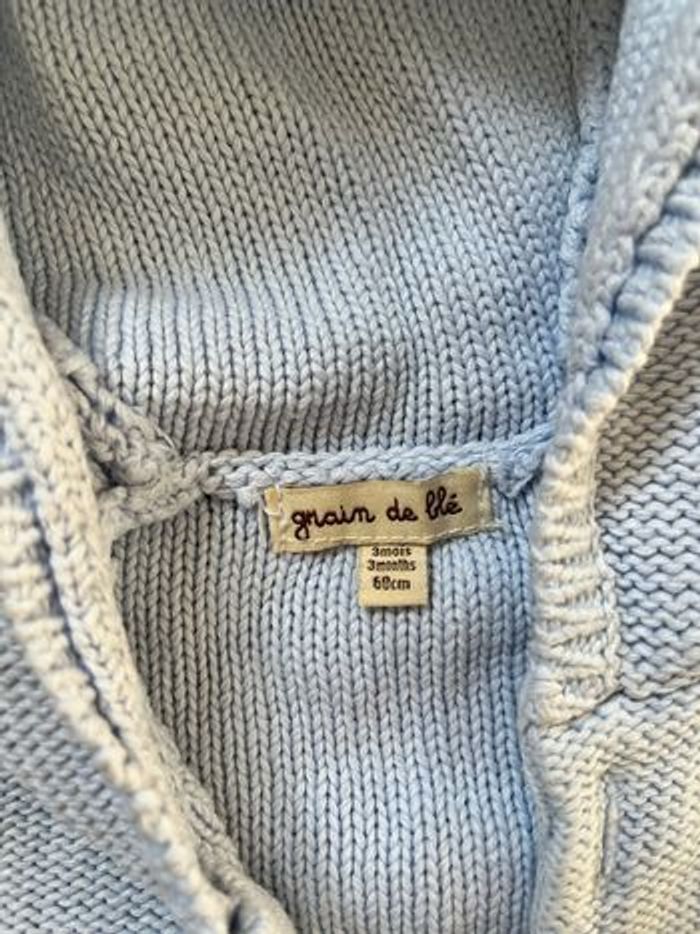 Gilet laine GRAINE DE BLÉ - photo numéro 4