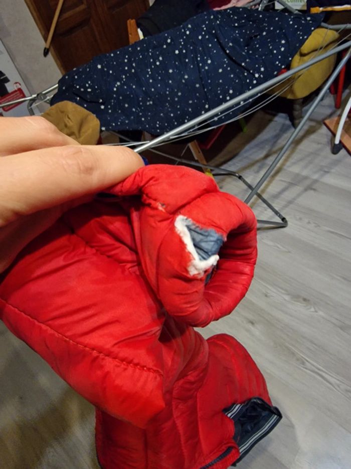 Doudoune rouge - photo numéro 3