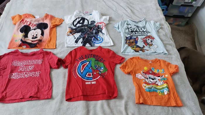 Lot de tee shirt 4 ans