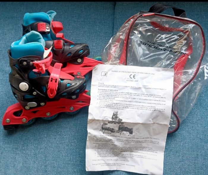 Roller enfant Spiderman réglable T28-31 - photo numéro 6