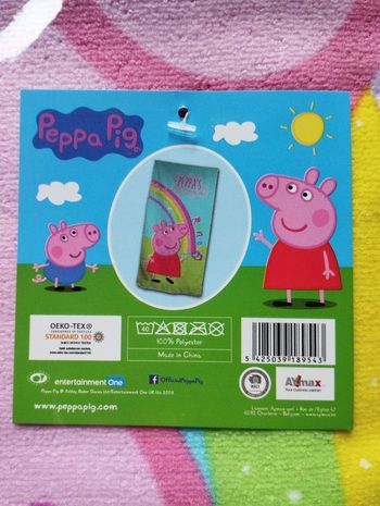 Peppa Pig : Serviette de bain Polyester 70x140cm