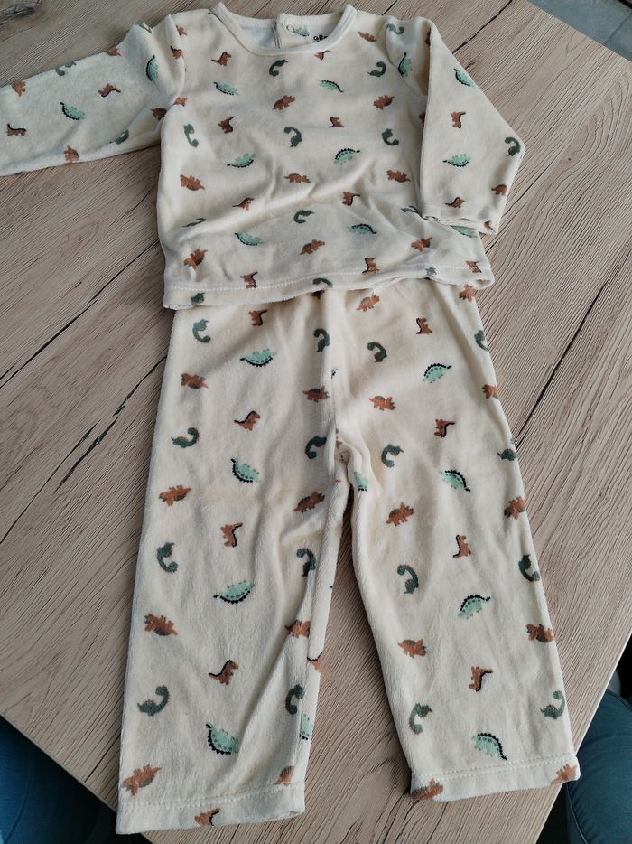 Pyjama velours 2 pièces
