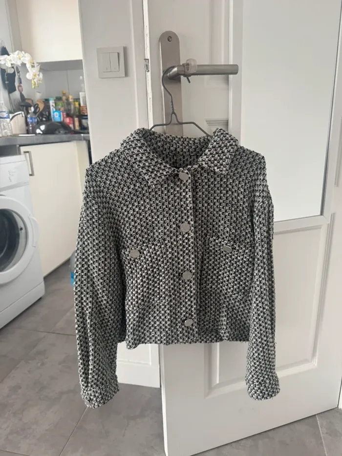 Veste en tweed Zara