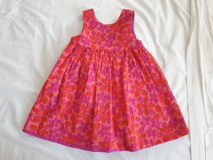 Robe fuchsia réversible - T2A - Du Pareil au même - photo numéro 6