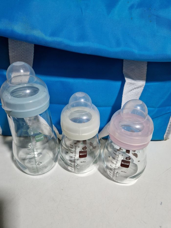 Biberons Mam en verre 170/270ml - photo numéro 2