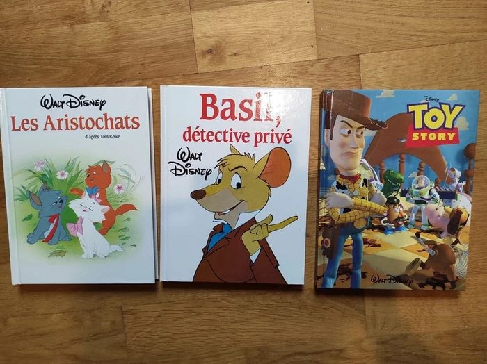 Lot 3 livres disney
