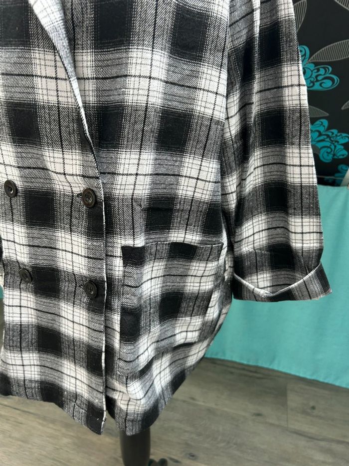Veste chemise XL à carreaux - photo numéro 3