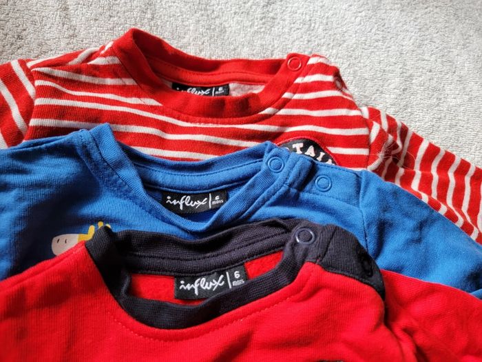 Lot de 8 pulls garçon 6 mois - photo numéro 9