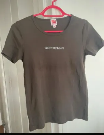 T-shirt en coton femme Dorotennis