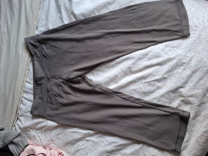 Legging de sport gris, taille L-XL