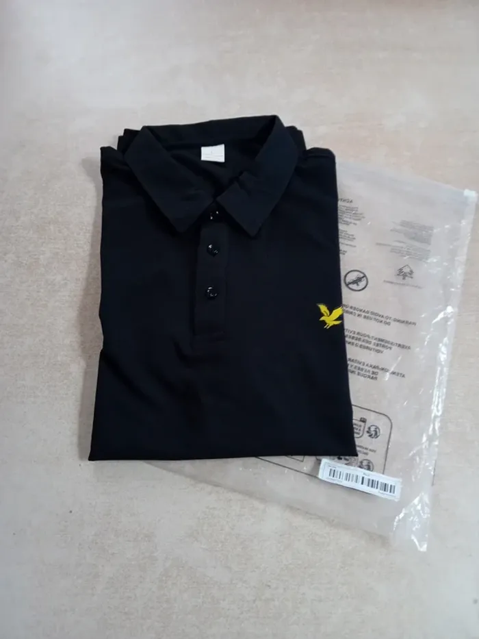 Polo noir homme - photo numéro 2