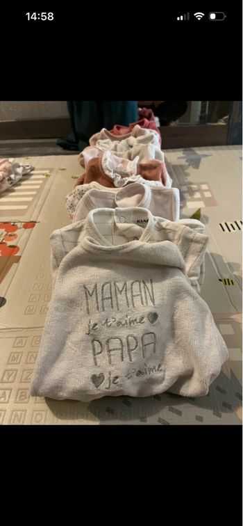 Lot pyjama 1 mois