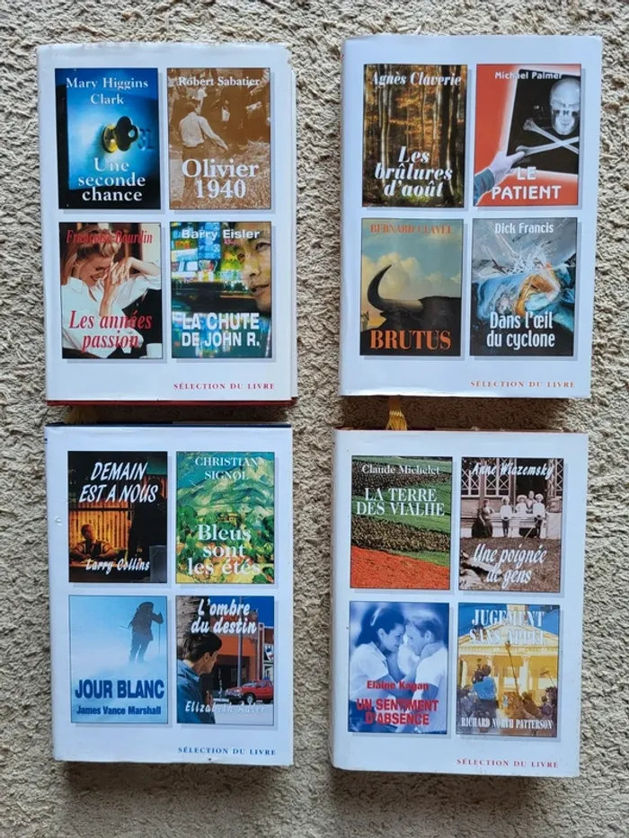 Lot de 13 livres reliés "Sélection du livre" du Reader's Digest = 52 romans - photo numéro 4