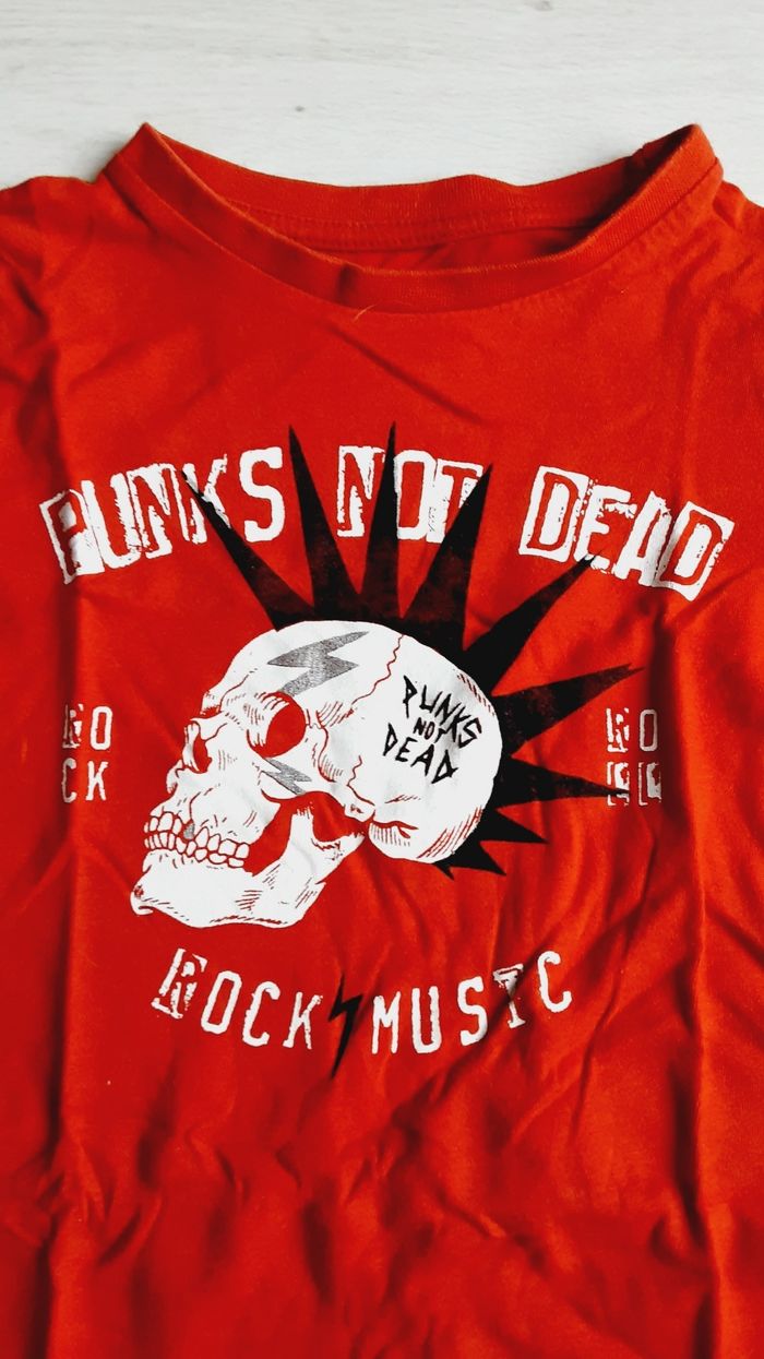 Vêtement garçon tee-shirt manches courtes rouge Kiabi 6 ans - photo numéro 2