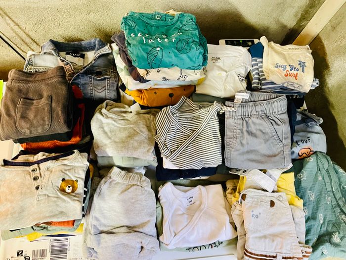 Lot vêtements garçon printemps été 6 mois