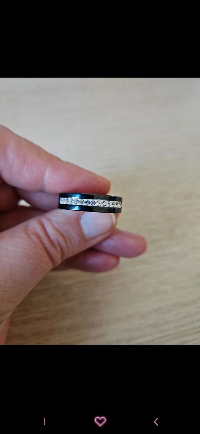 Bague céramique et zirconium - photo numéro 2