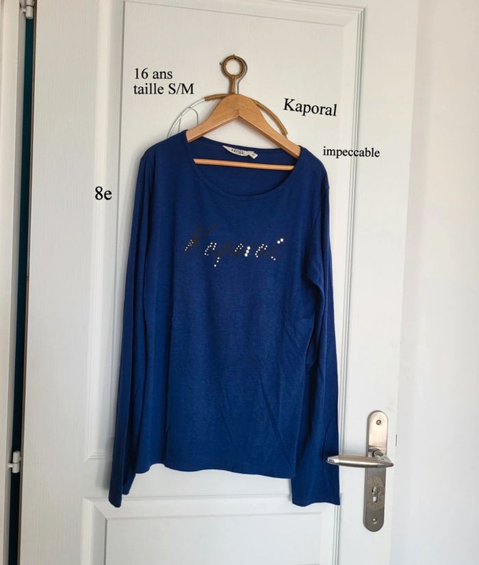 T-shirt Kaporal 16 ans etat neuf