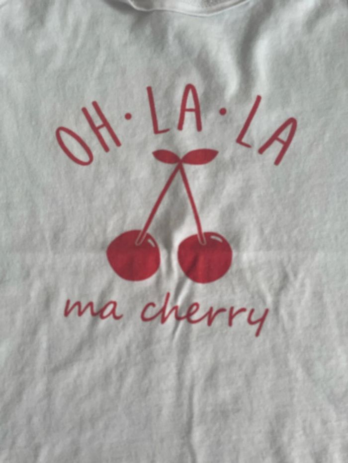 Teeshirt cerise - photo numéro 2